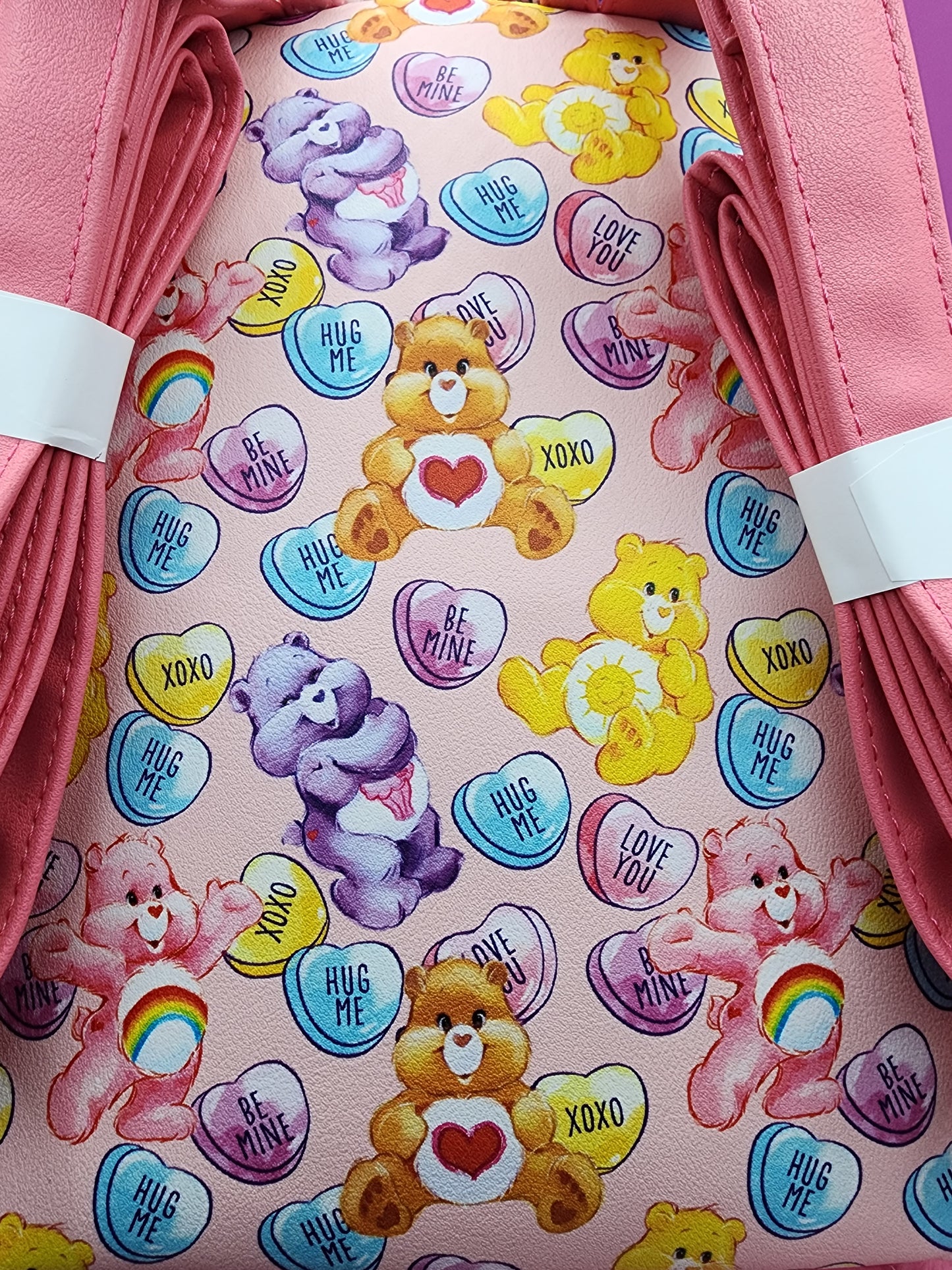 Loungefly Care Bears Valentine's backpack