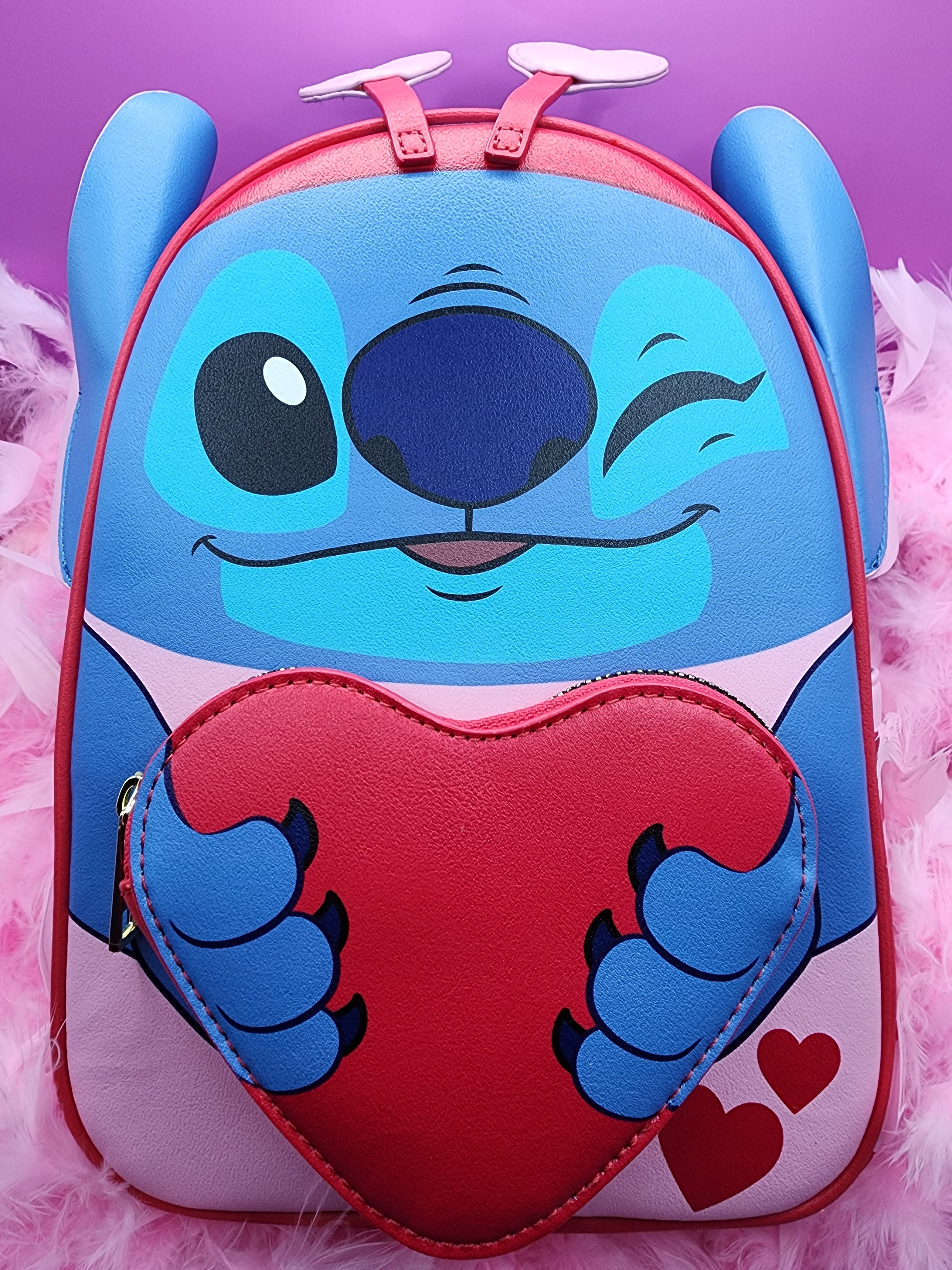 Her universe stitch valentine hotsell mini backpack