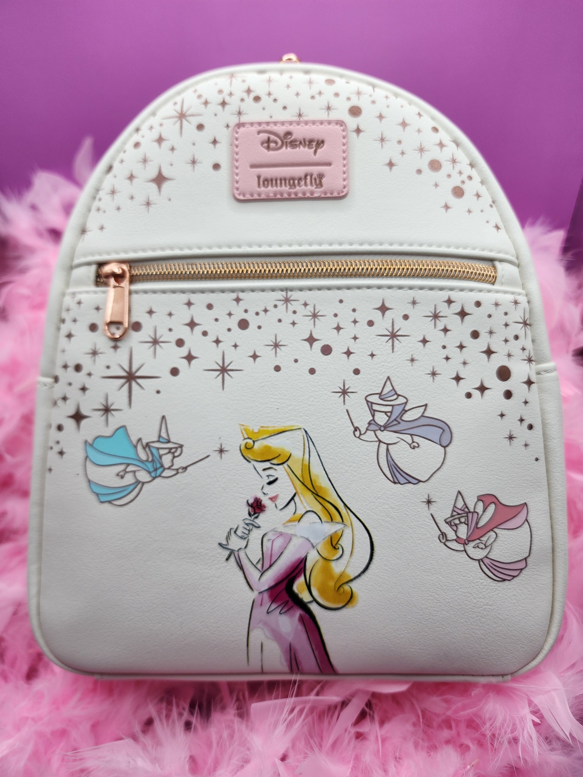 Loungefly Disney Sleeping Beauty and the 3 Fairies Backpack – Gwen's  Mermaid Cove