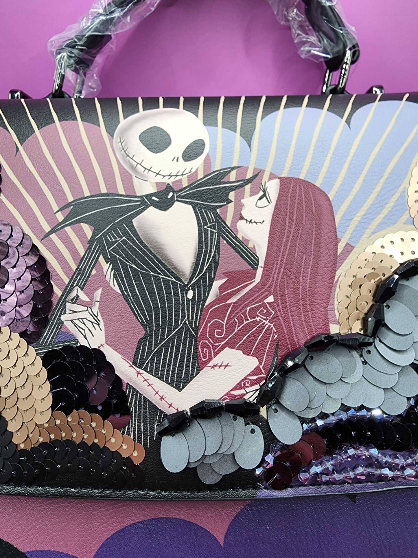 Her Universe Jack and Sally handbag