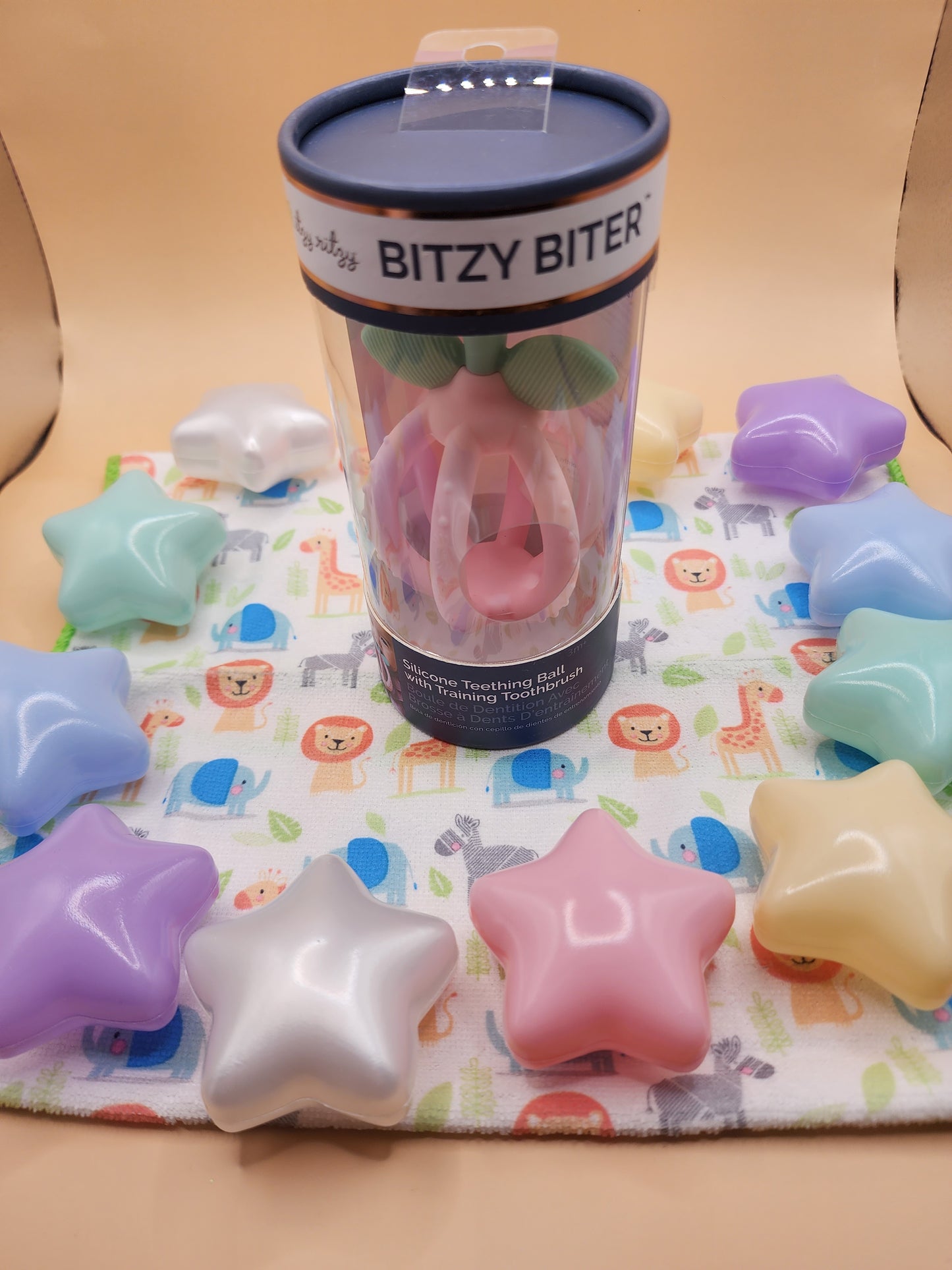 Bitzy Biter Silicone Teething Ball