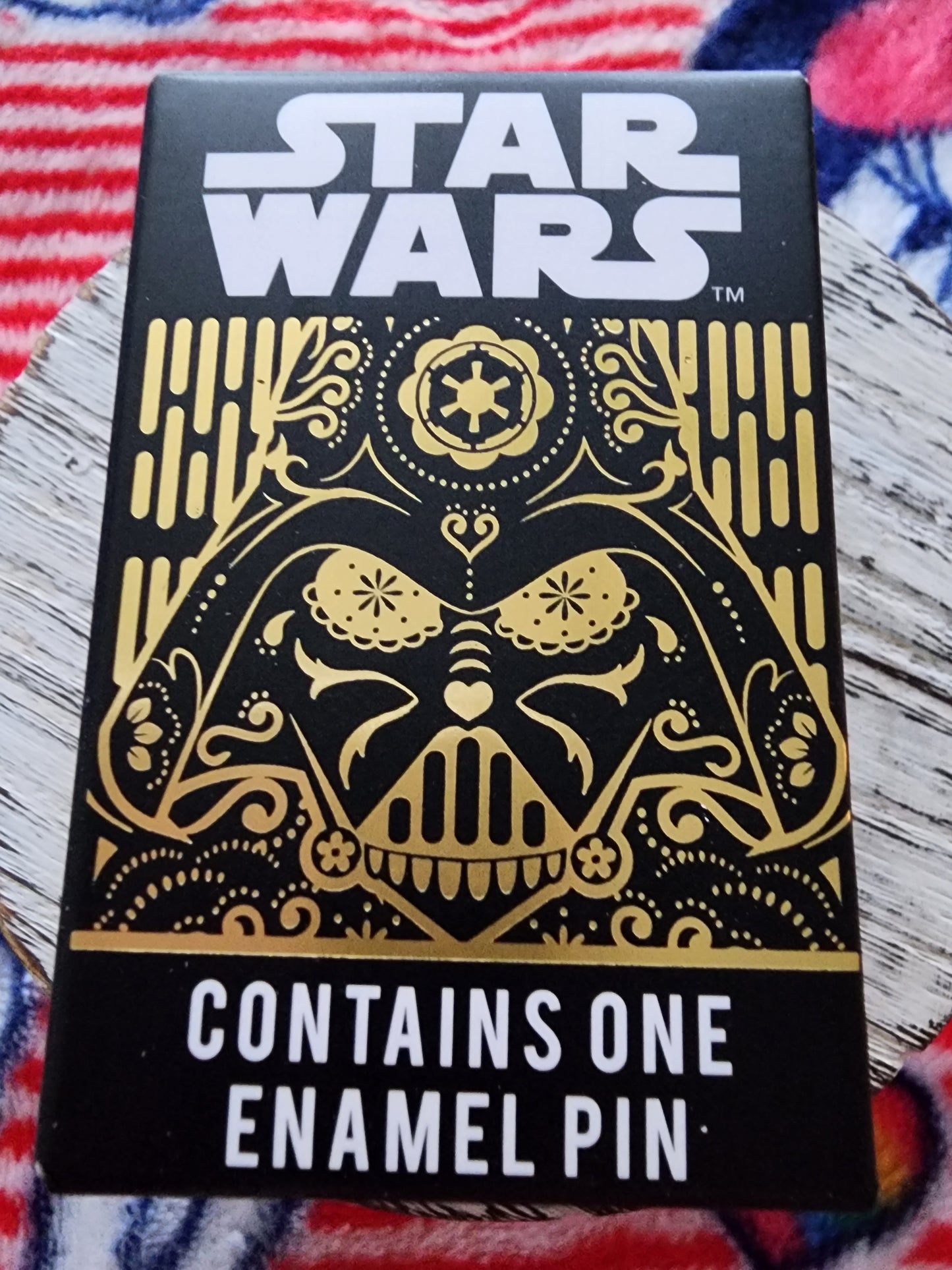 Star Wars Gold Day of the Dead Tarot Card Mystery Pins