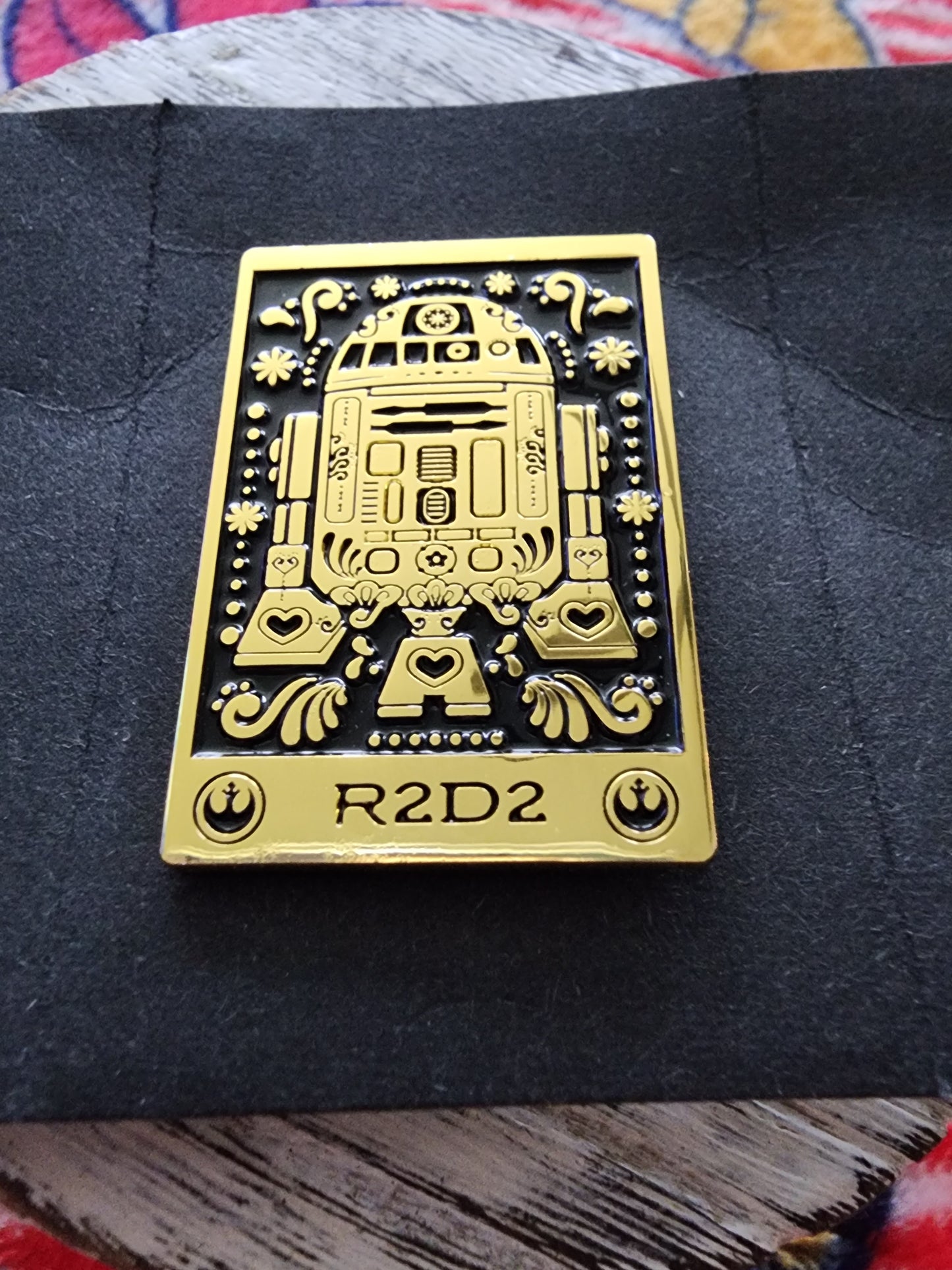 Star Wars Gold Day of the Dead Tarot Card Mystery Pins