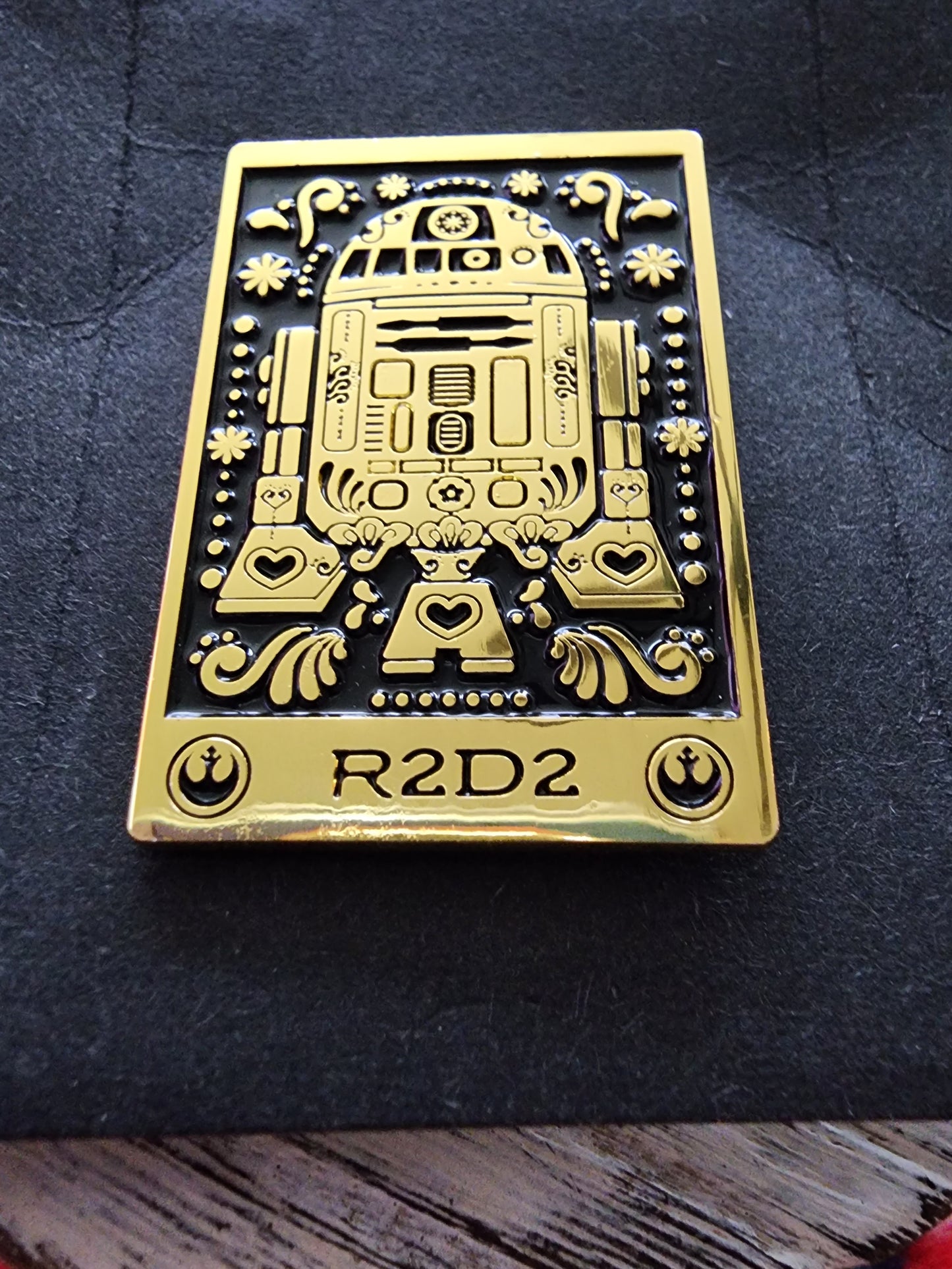 Star Wars Gold Day of the Dead Tarot Card Mystery Pins