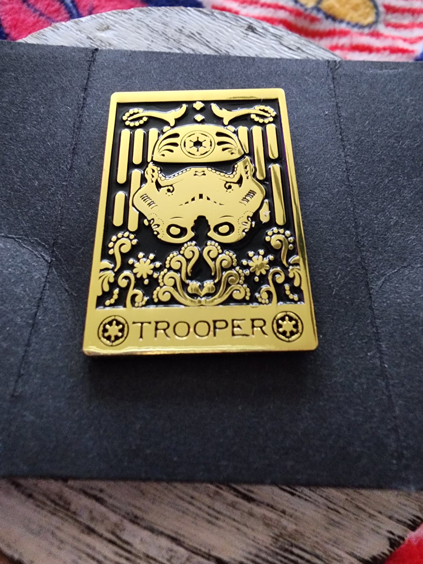 Star Wars Gold Day of the Dead Tarot Card Mystery Pins