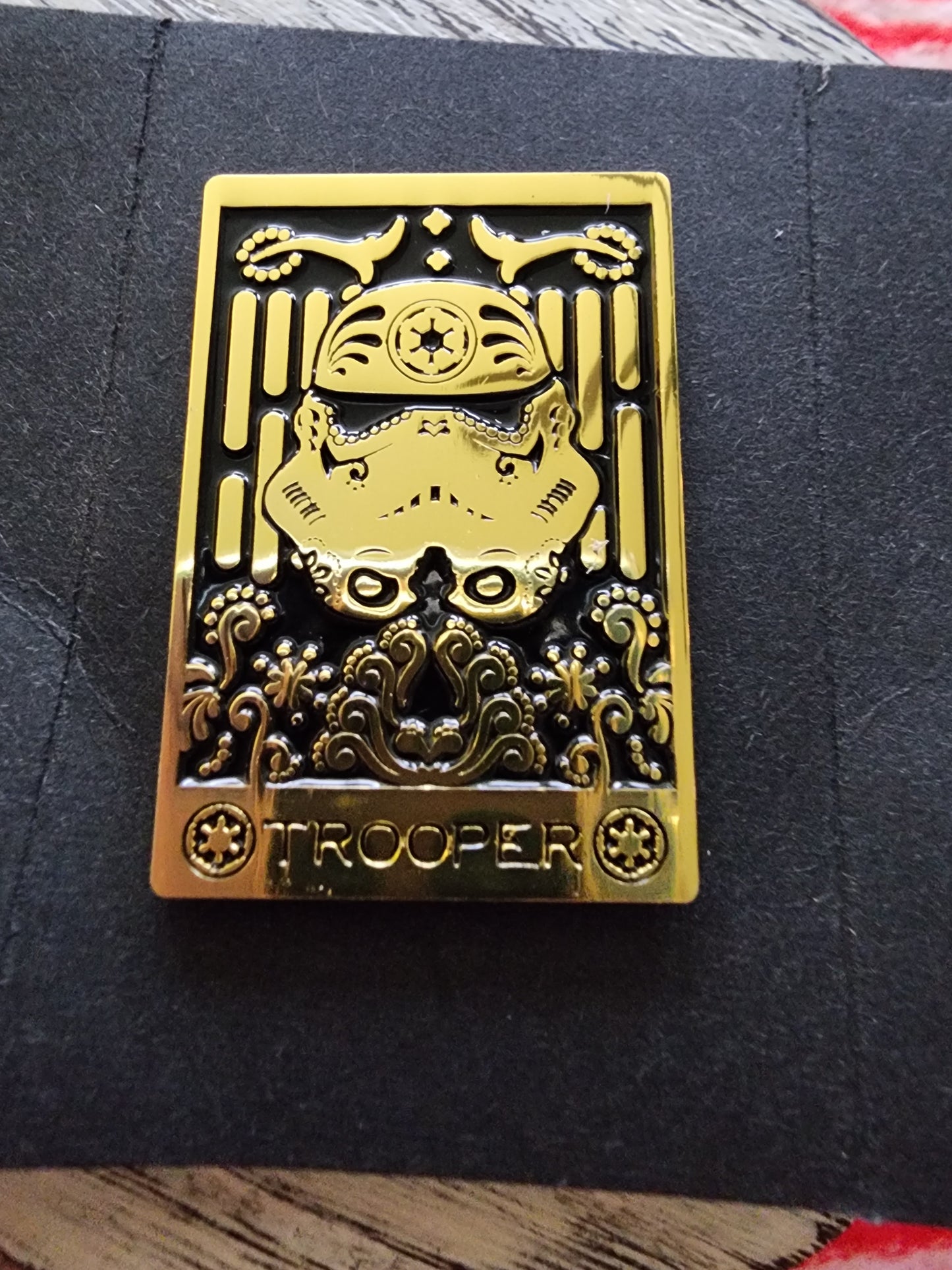 Star Wars Gold Day of the Dead Tarot Card Mystery Pins