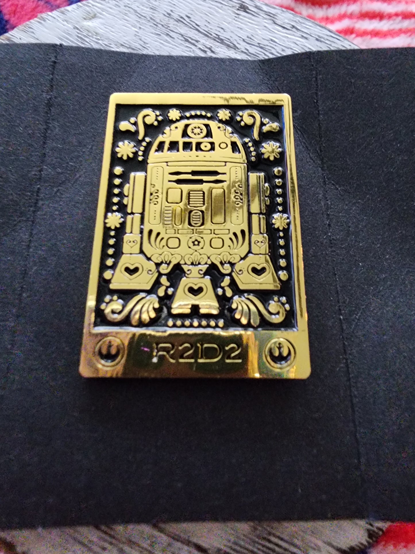 Star Wars Gold Day of the Dead Tarot Card Mystery Pins