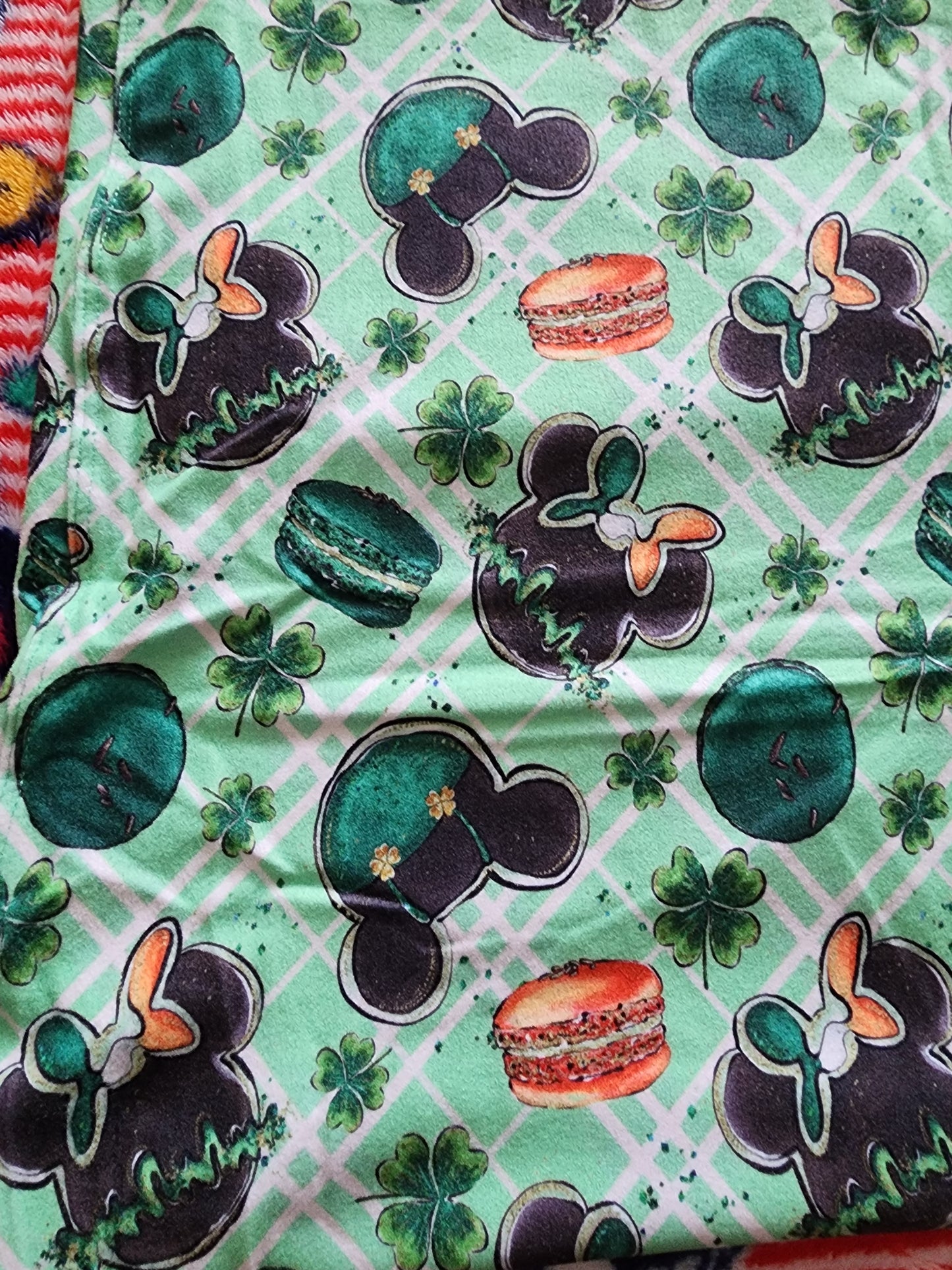 Disney Mickey and Minnie Mouse St. Patrick Leggings