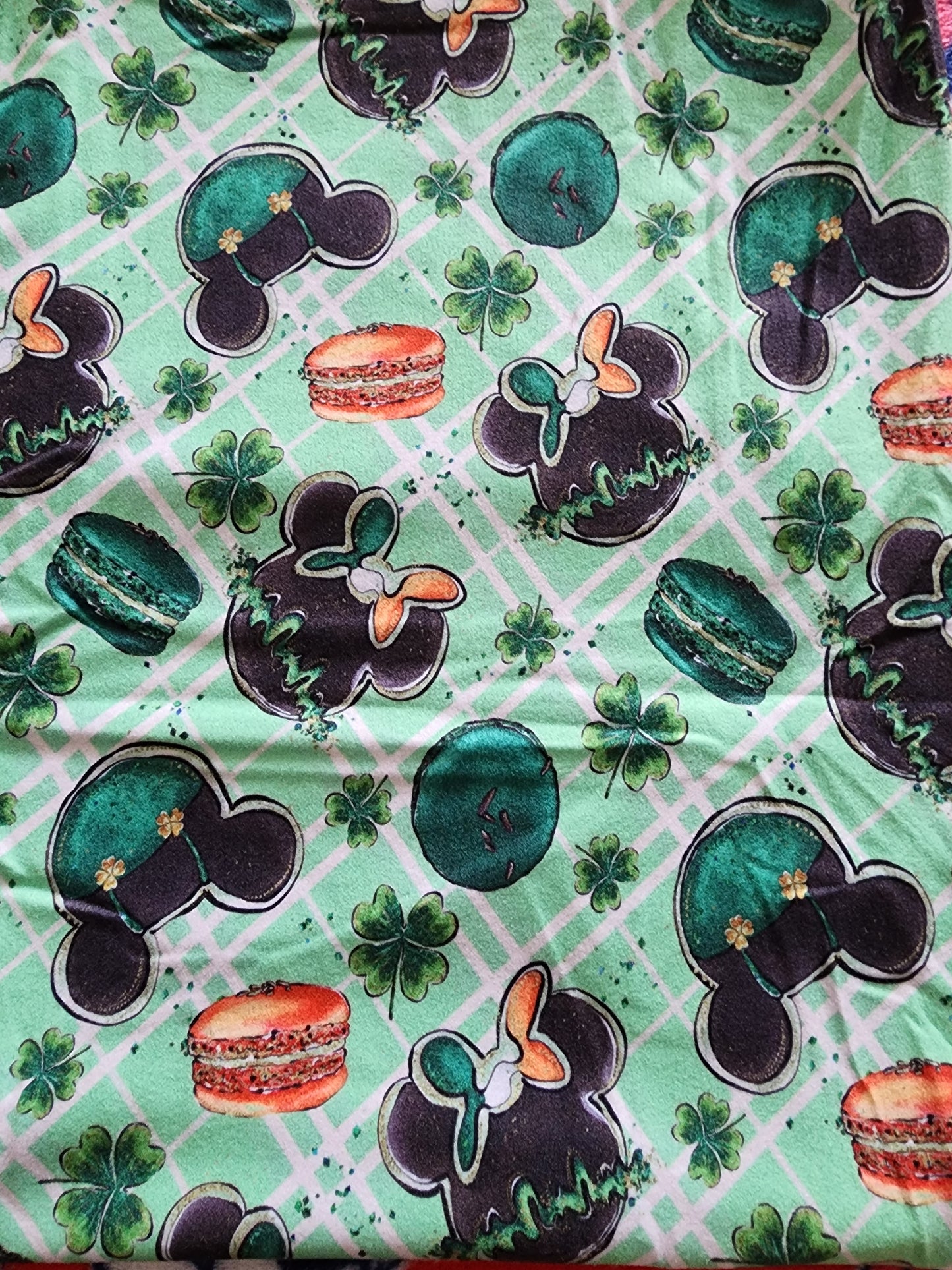 Disney Mickey and Minnie Mouse St. Patrick Leggings