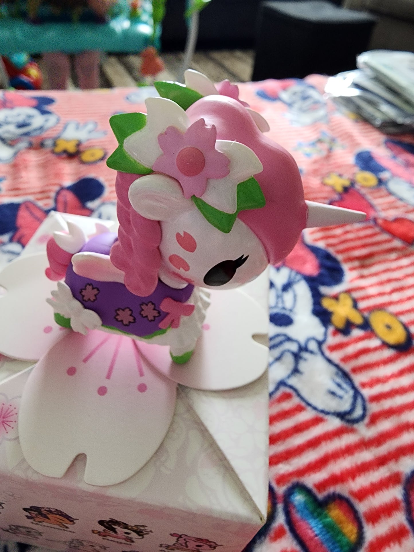 Tokidoki Unicorno Cherry Blossom Figure