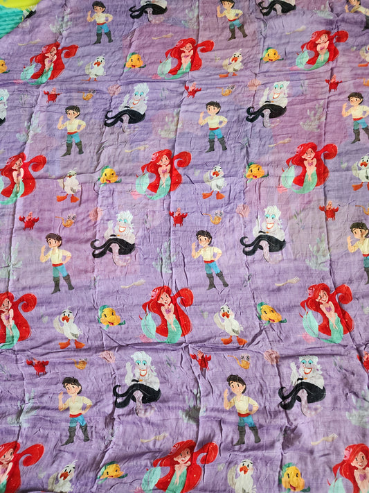 Disney Little Mermaid Blanket