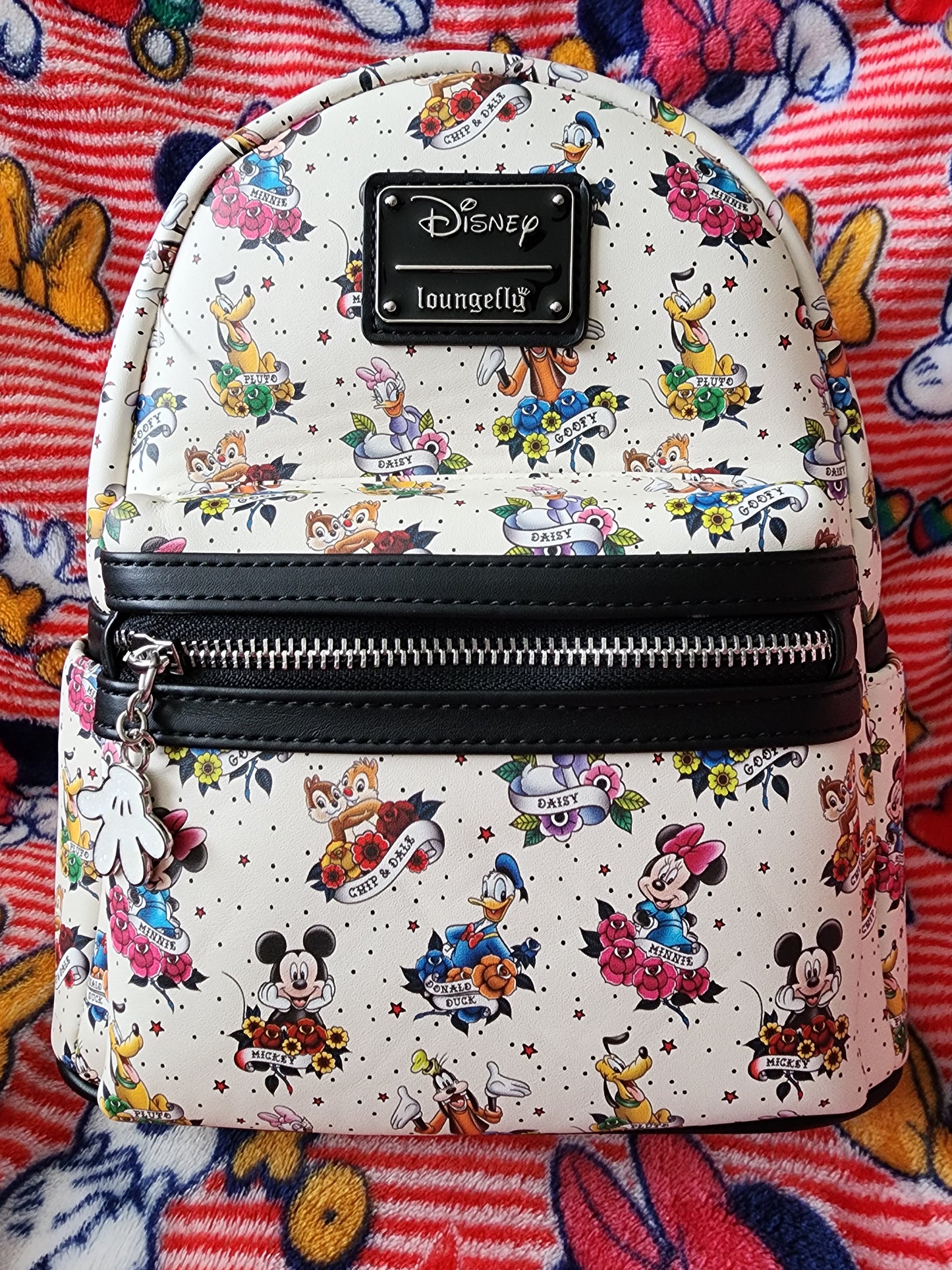 Loungefly Disney Mickey and Friends Tattoo Backpack – Gwen's