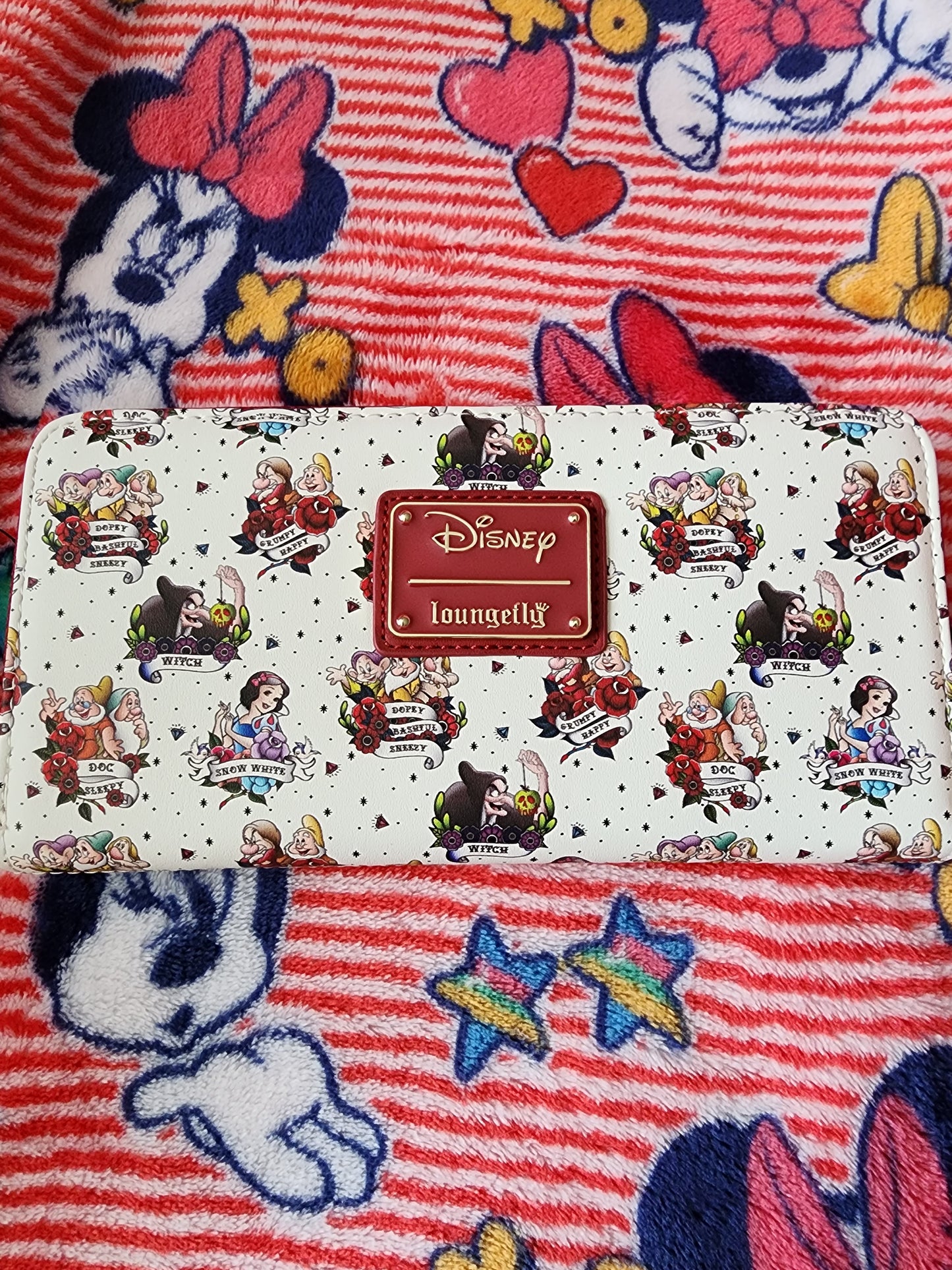 Loungefly Snow White and the Seven Drawfs Tattoo Wallet