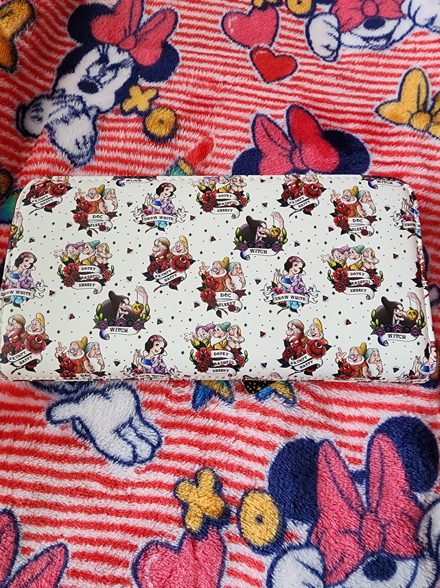 Loungefly Snow White and the Seven Drawfs Tattoo Wallet