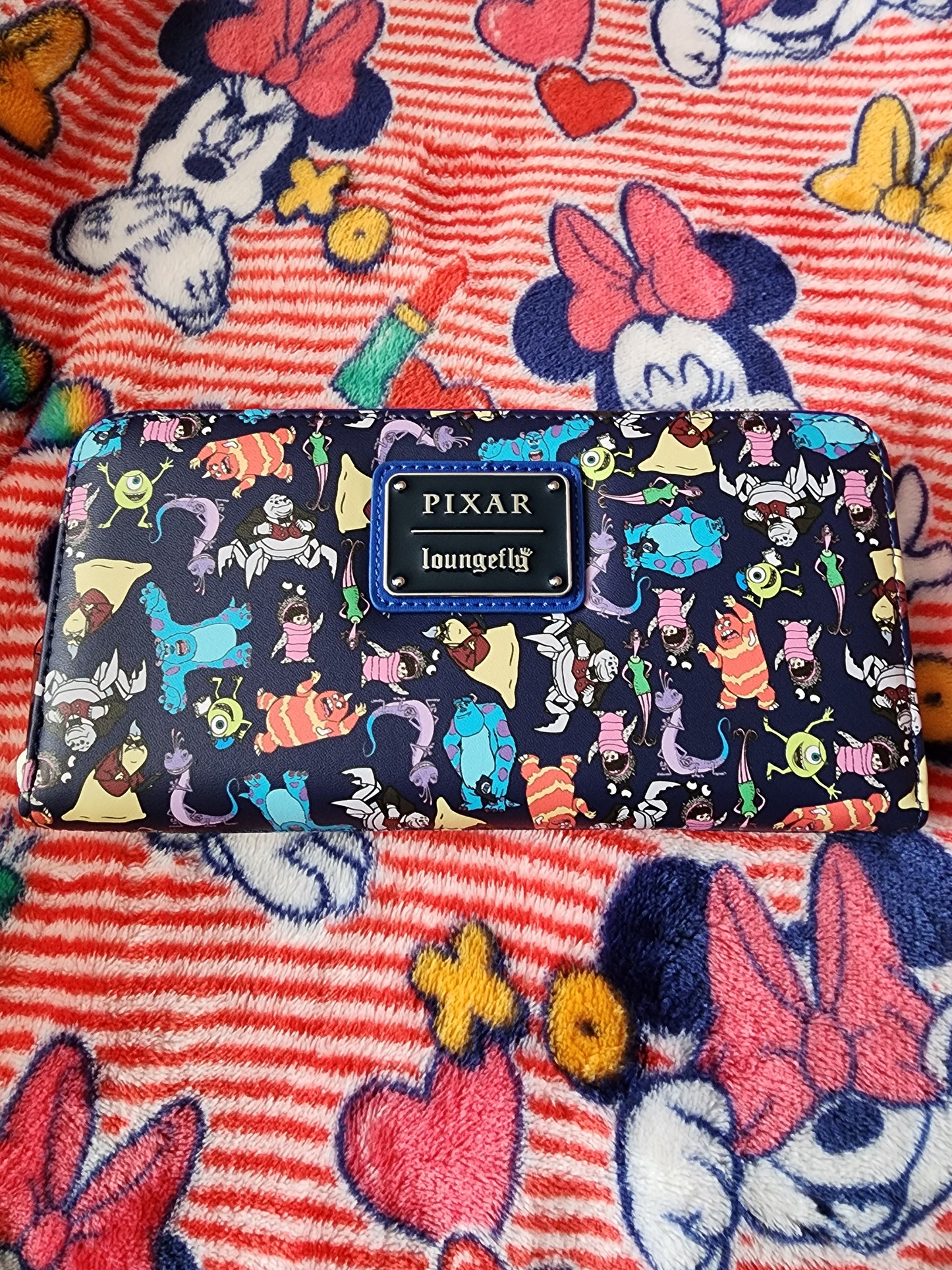 Loungefly Disney Pixar Monster Inc Characters Wallet