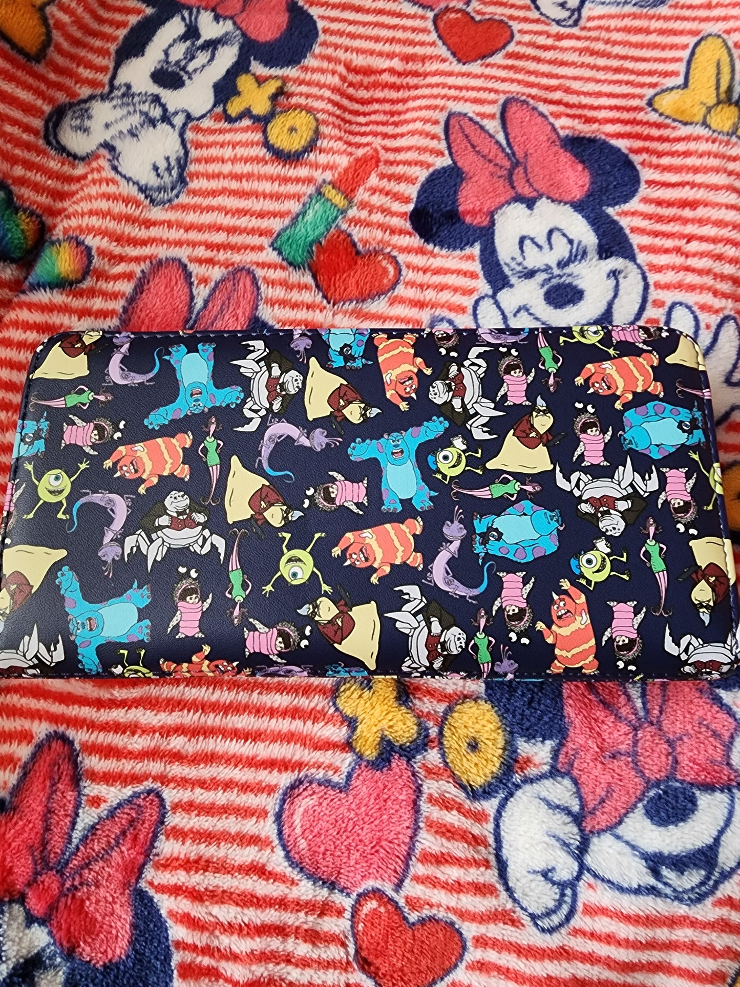 Loungefly Disney Pixar Monster Inc Characters Wallet