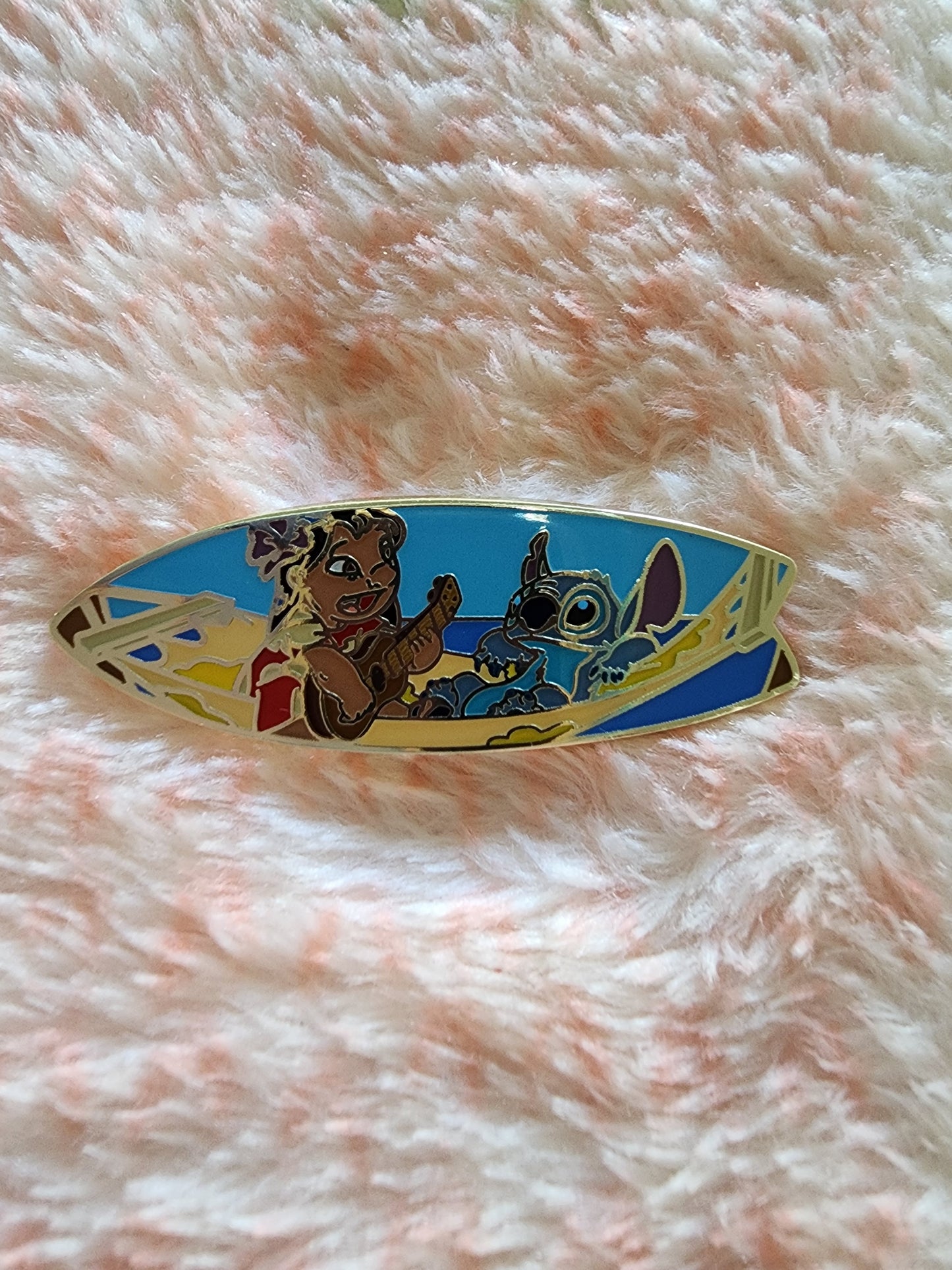 Disney Lilo and Stitch Surfboard Pin