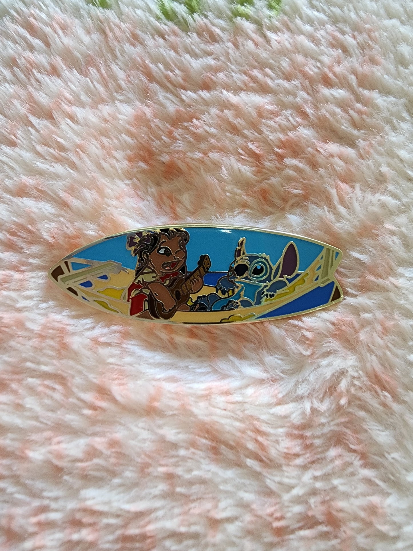 Disney Lilo and Stitch Surfboard Pin