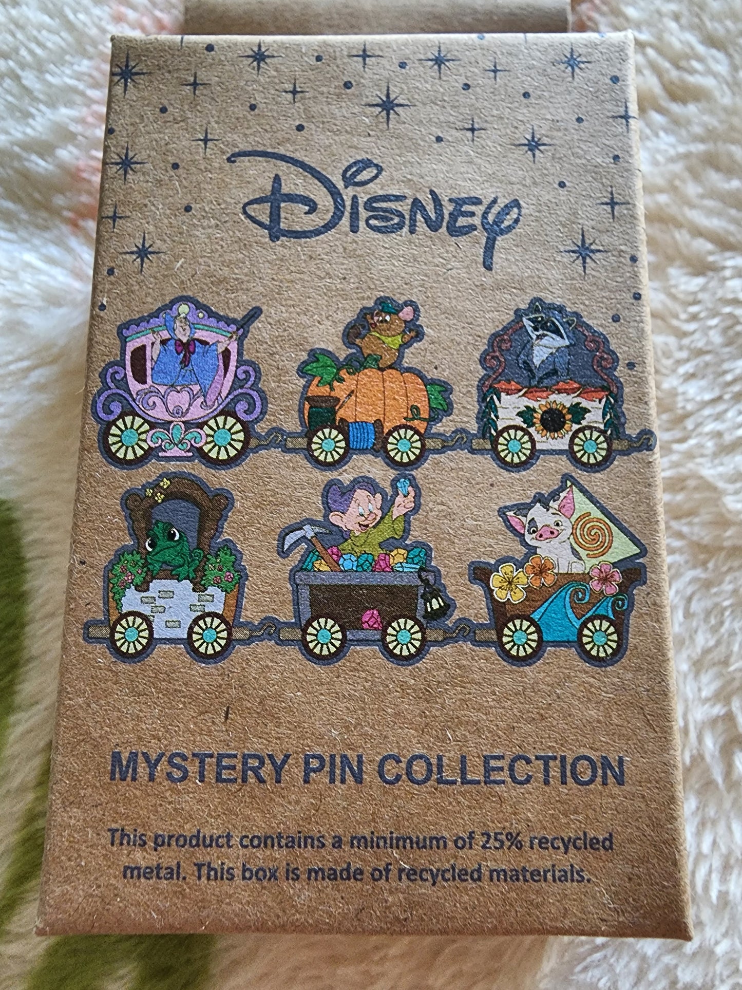 Loungefly Disney Characters Train Car Mystery Pins