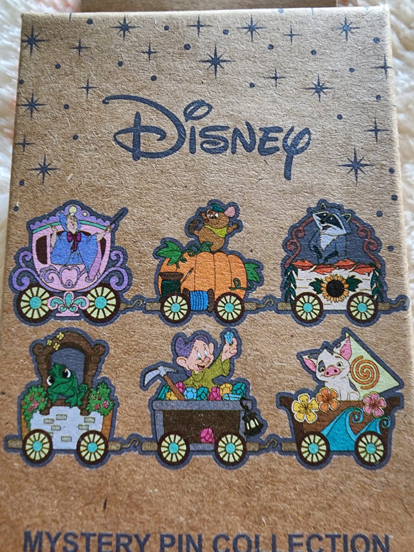 Loungefly Disney Characters Train Car Mystery Pins