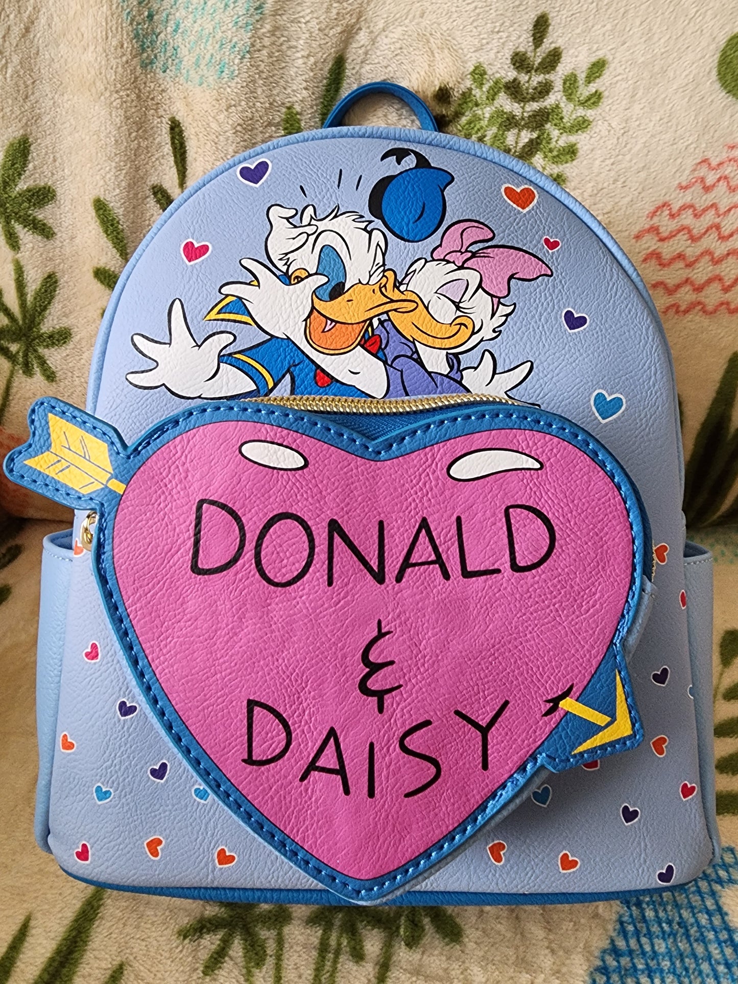 Loungefly Disney Donald and Daisy Duck Backpack