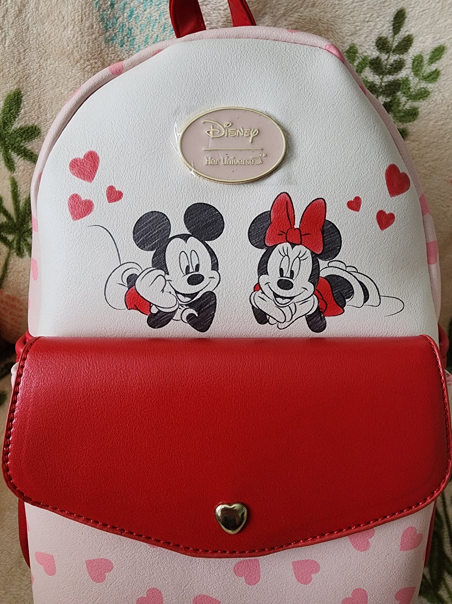 Her Universe Disney Mickey and Minnie Mouse Backpack