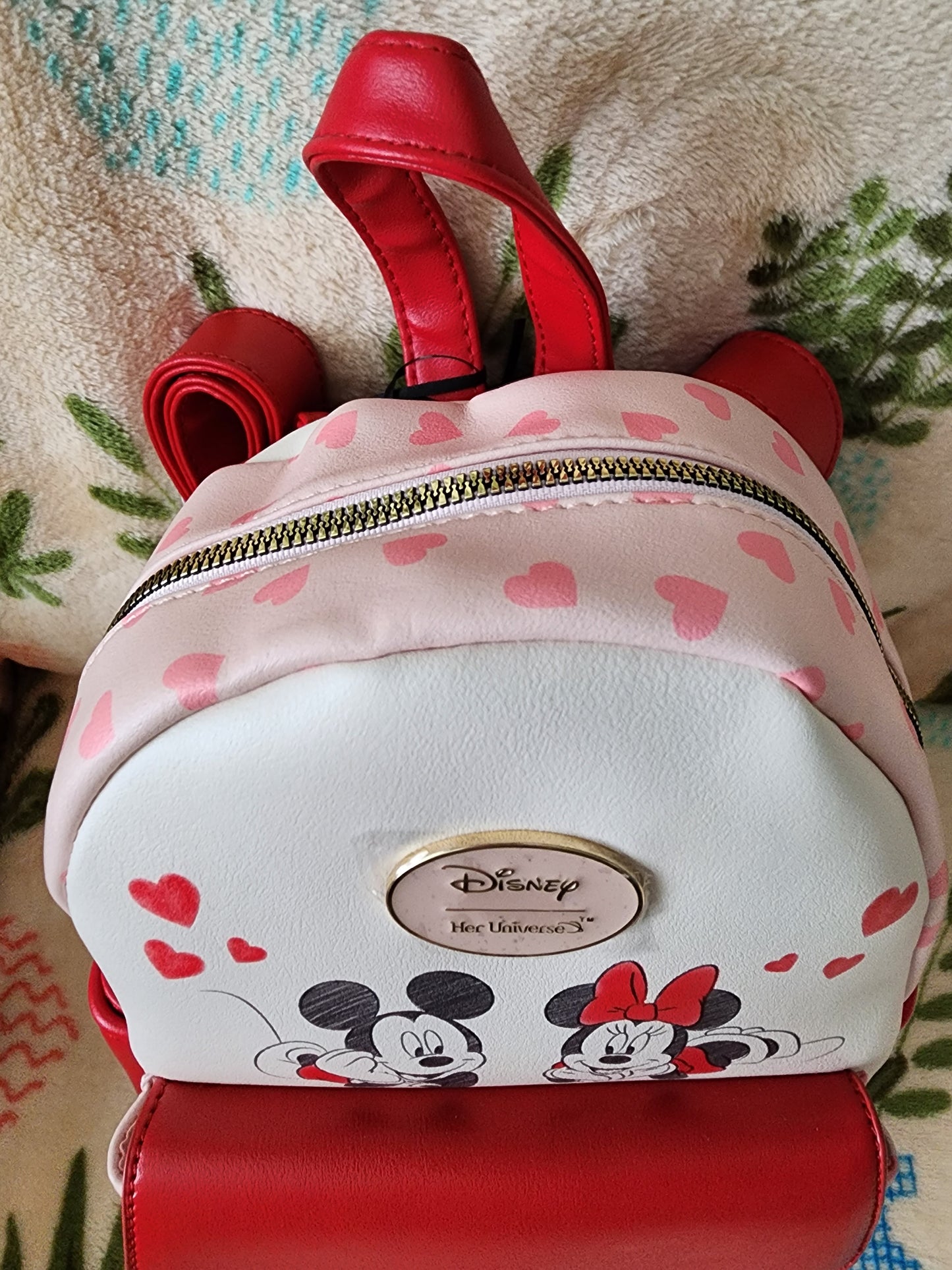 Her Universe Disney Mickey and Minnie Mouse Backpack