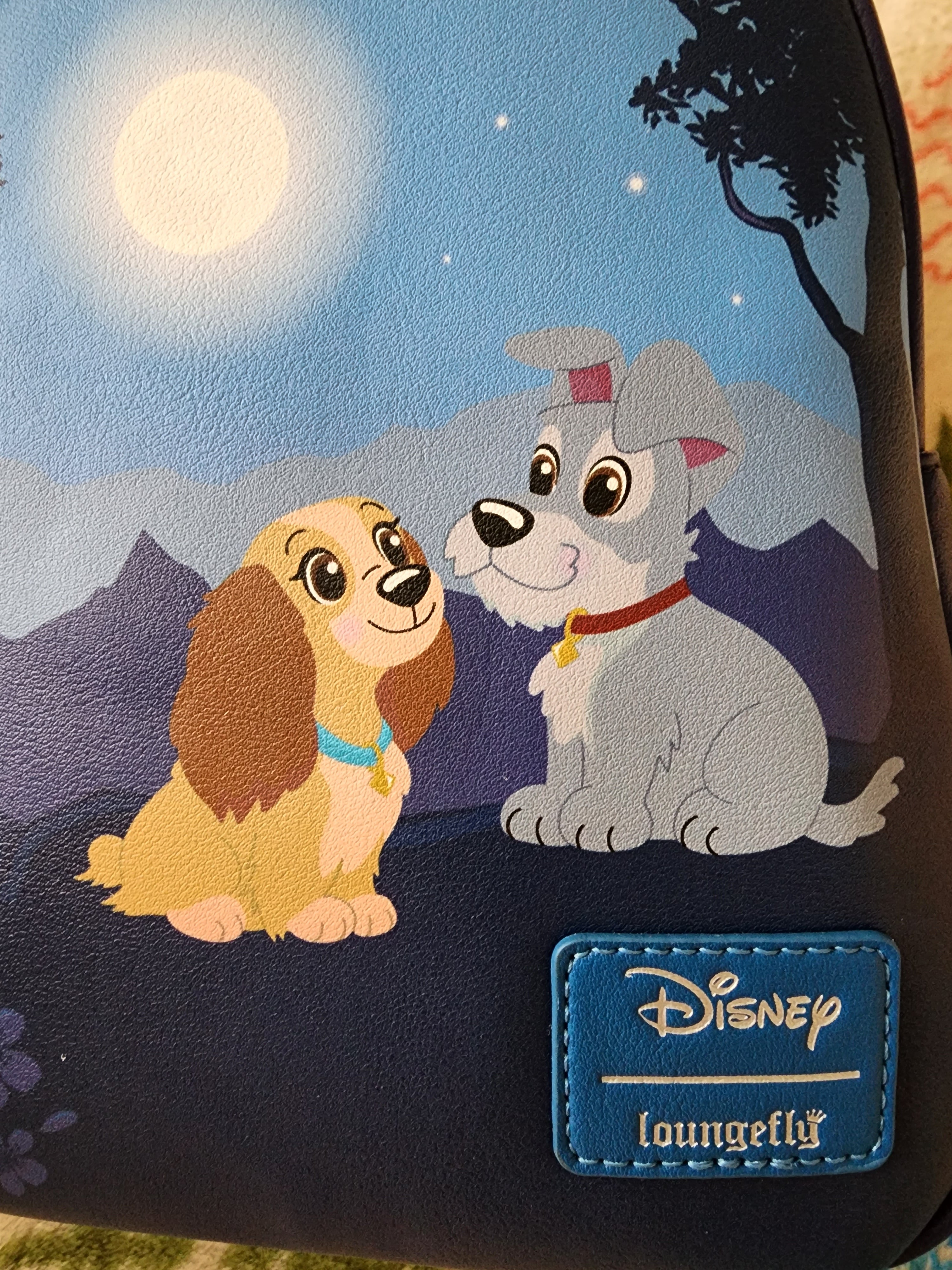 Disney lady and the tramp online backpack