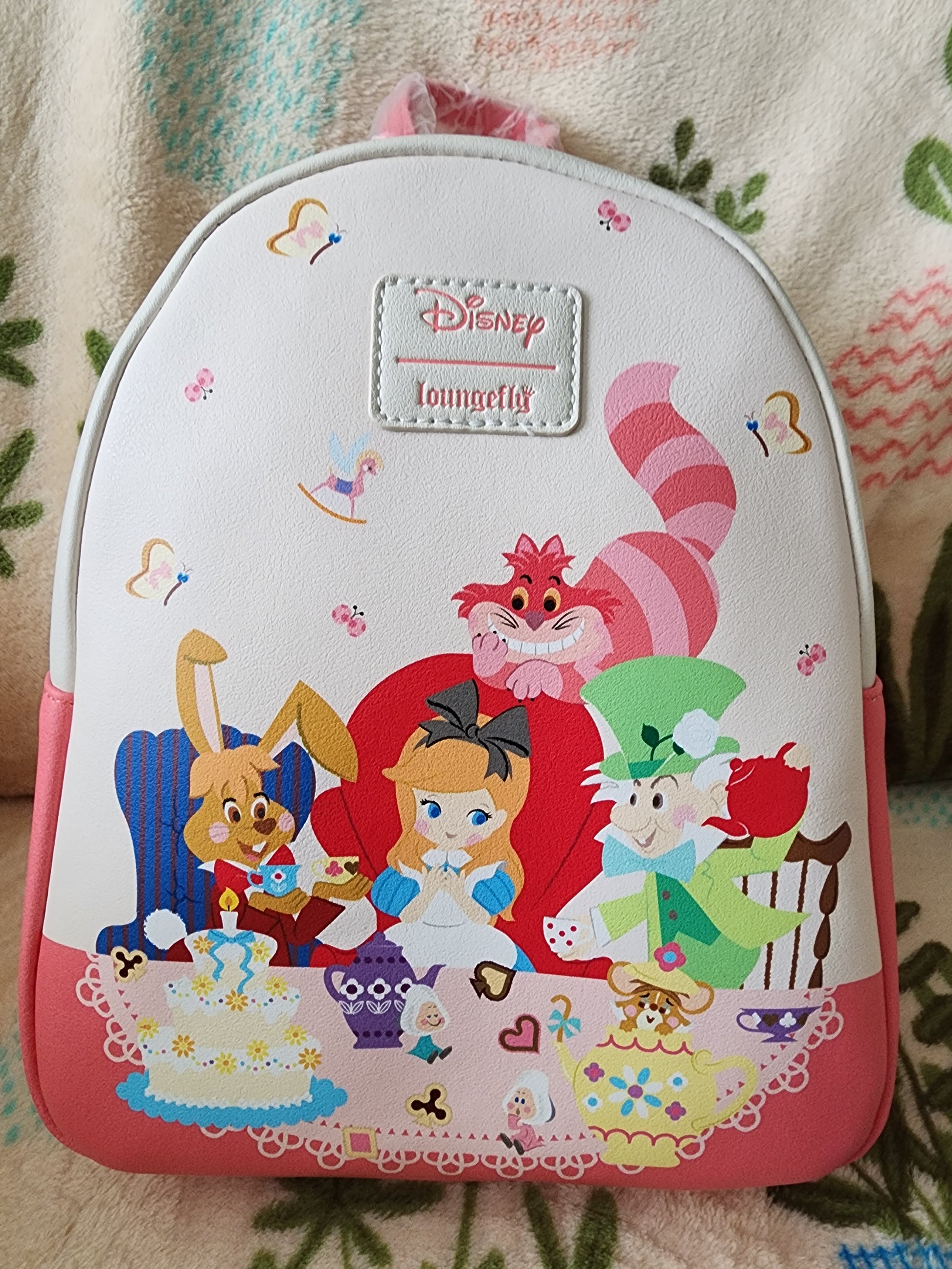 disney mini backpack alice in wonderland Loungefly Disney Alice and Wonderland Chibi Backpack – Gwen's Mermaid Cove