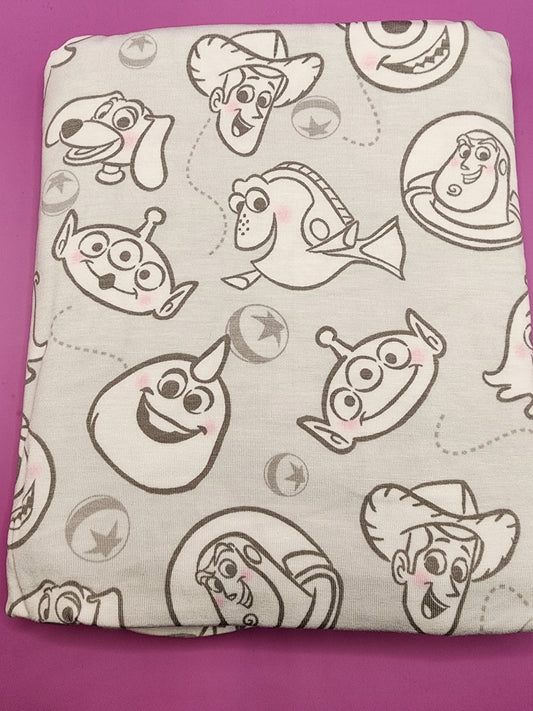 Milk Snob Disney Pixar Characters Blanket