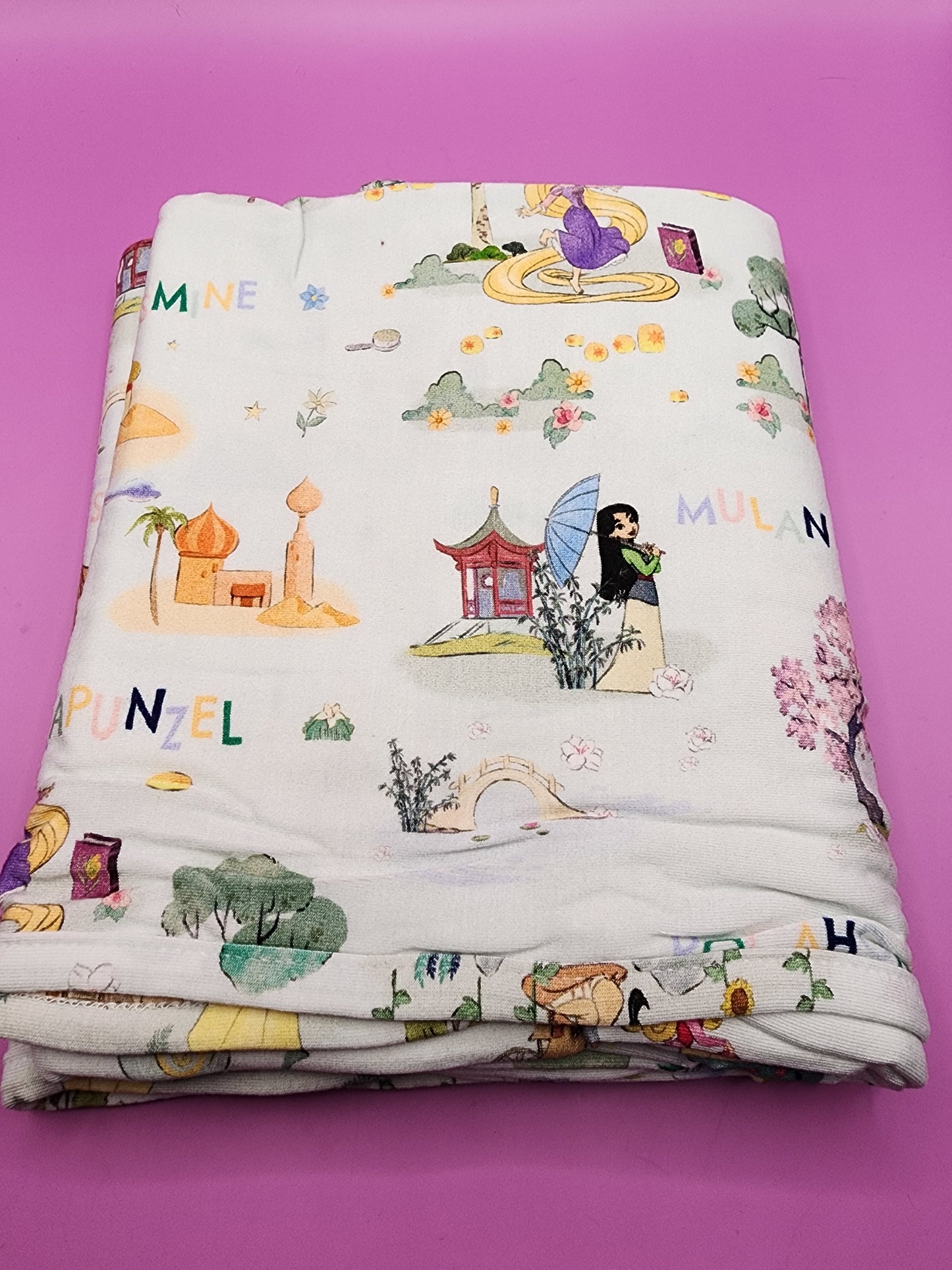 Milk Snob Disney Princesses Baby Blanket