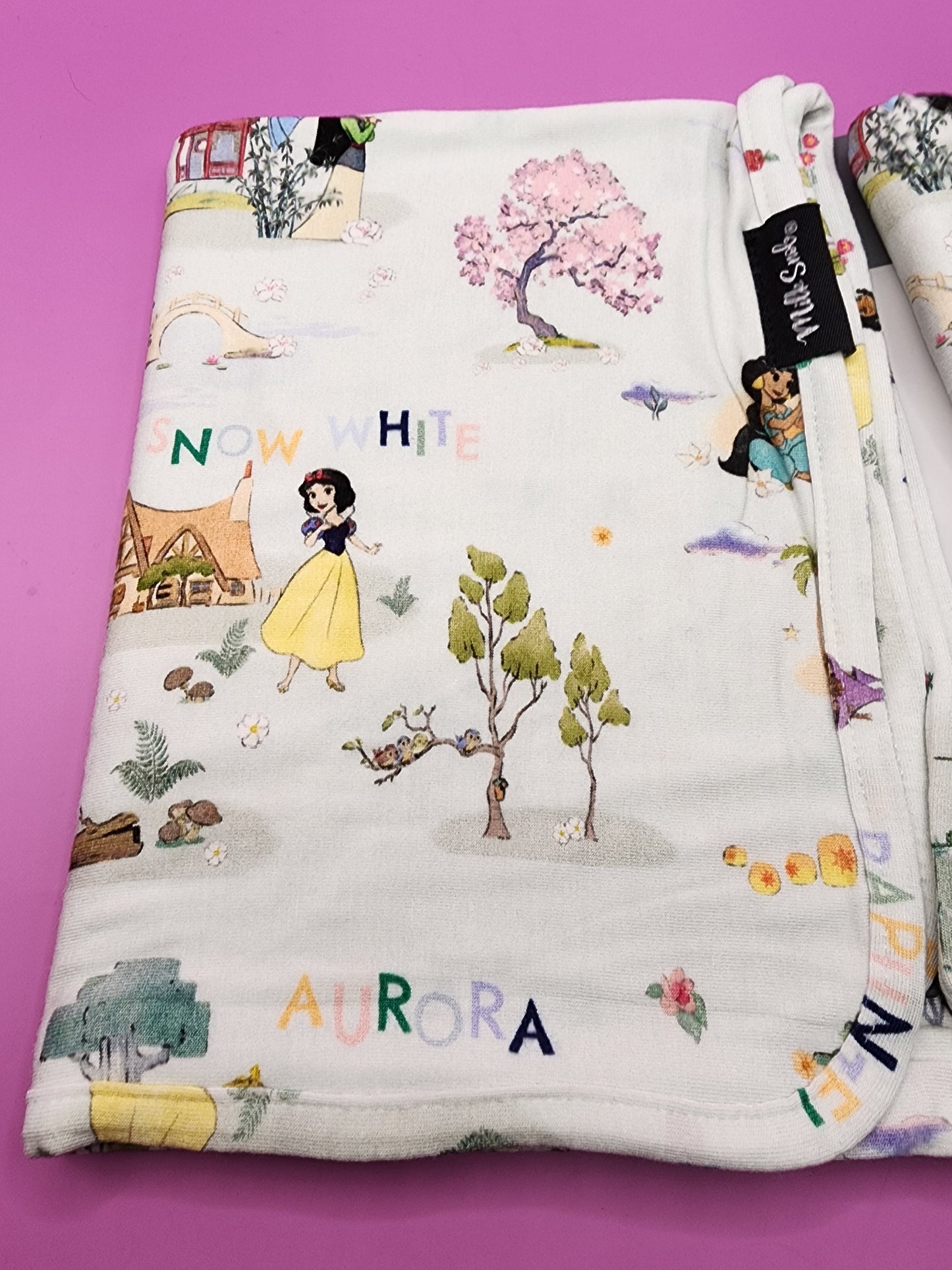 Milk Snob Disney Princesses Baby Blanket