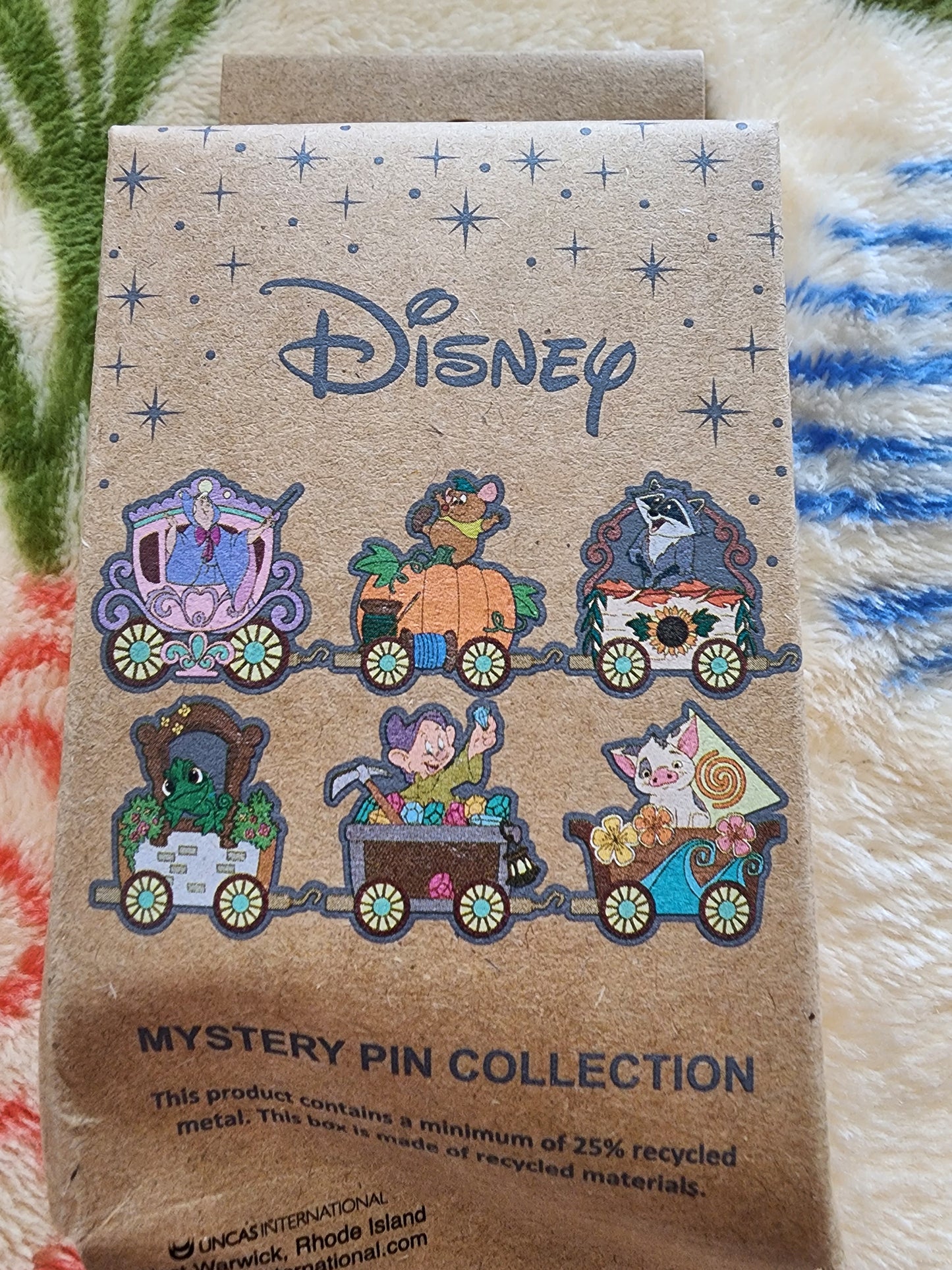 Loungefly Disney Characters Train Car Mystery Pins