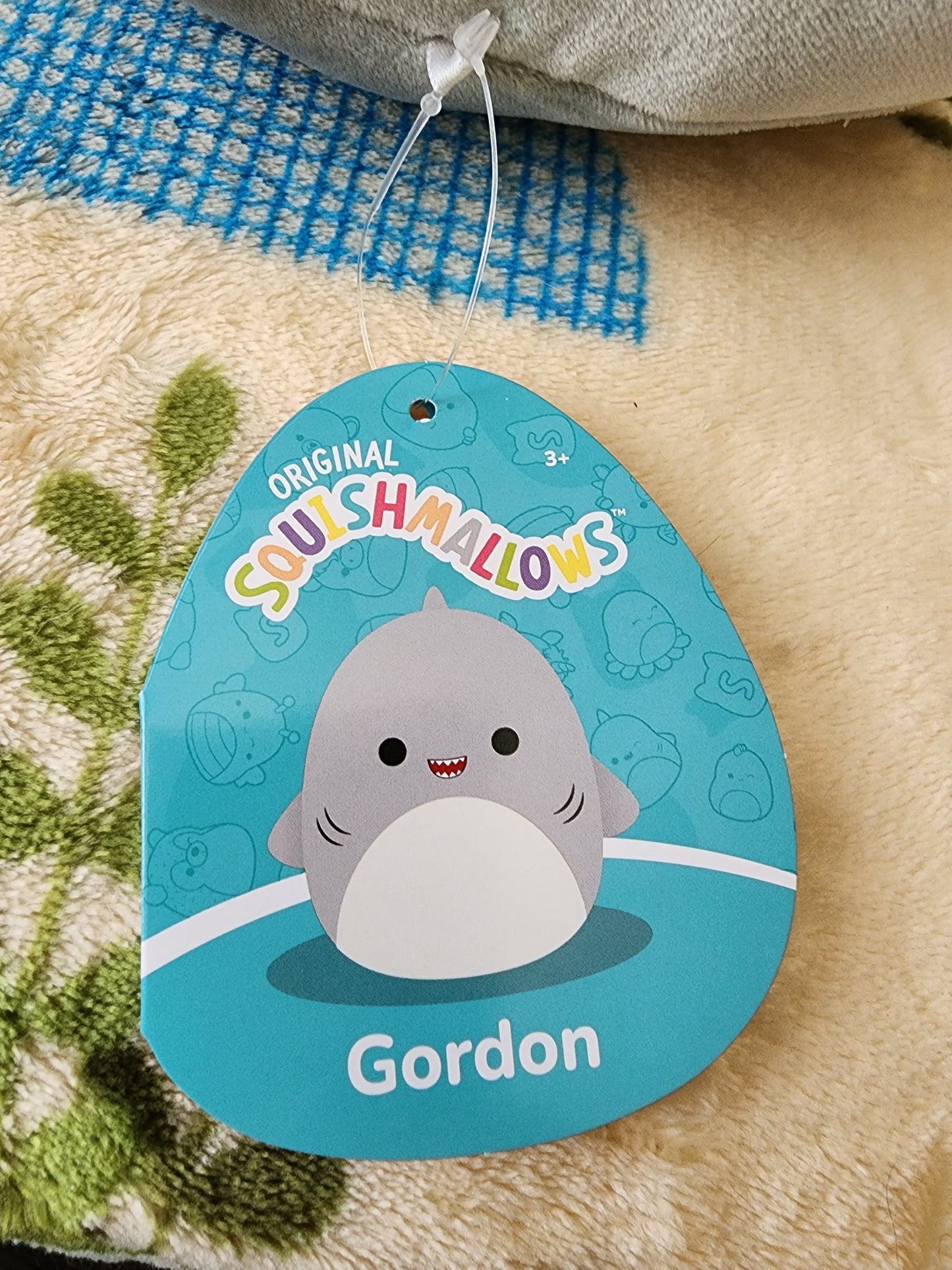 Squishmallow Gorden the Shark 8" Plush