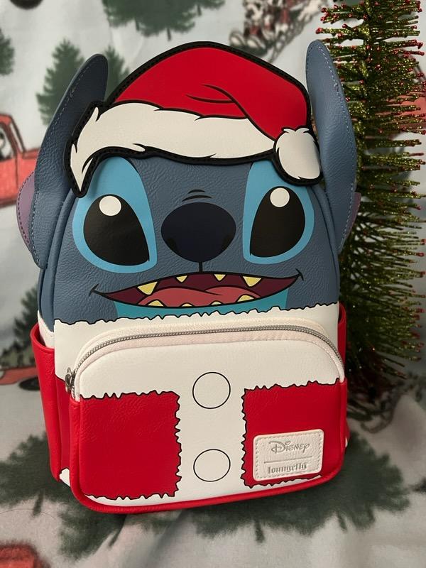 Loungefly Disney Stitch Santa backpack