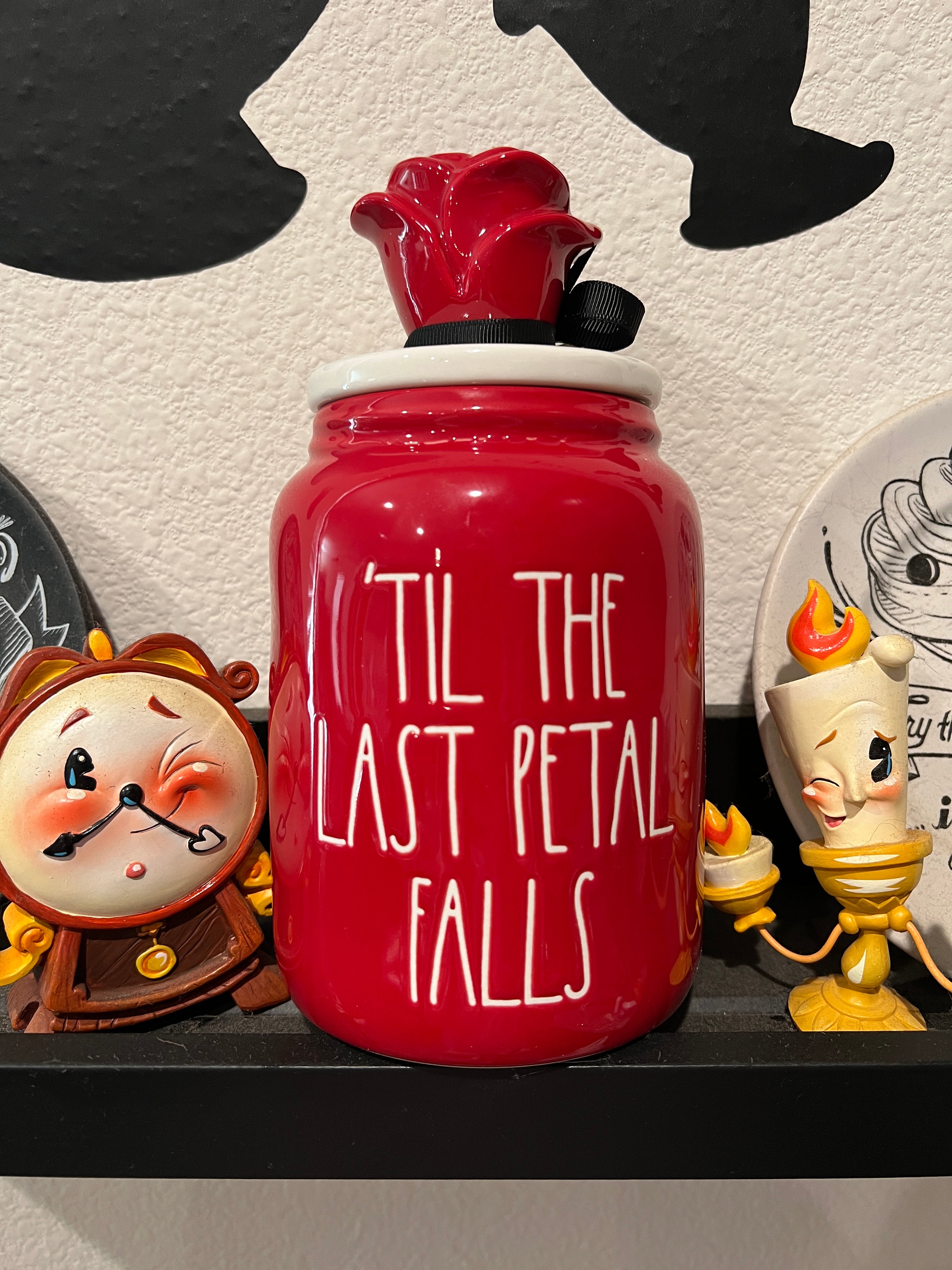 Rae Dunn til deals the last petal falls canister