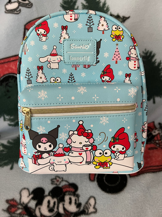 Hello Kitty and Friends Christmas Loungefly Backpack
