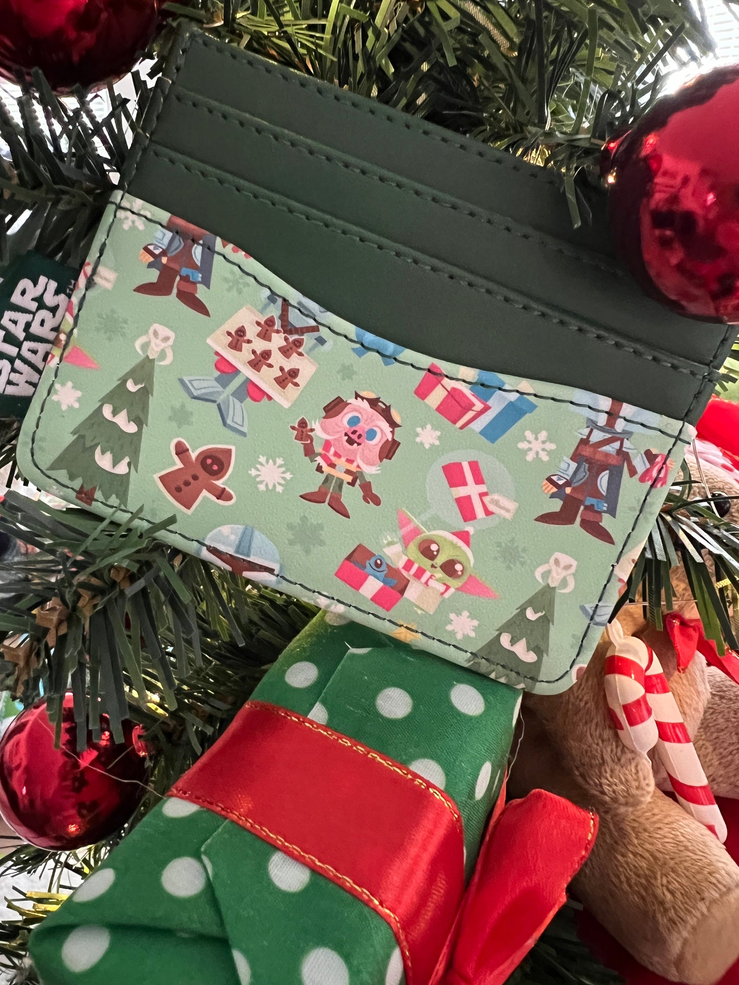 Loungefly Star Wars Mandalorian Christmas Card Holder