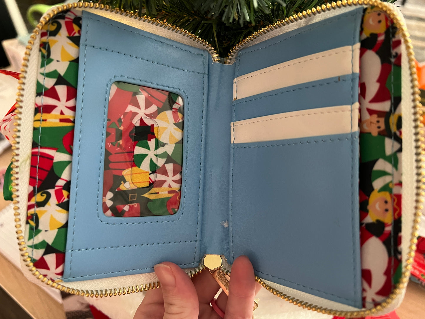 Loungefly Elf Holiday Movie Wallet