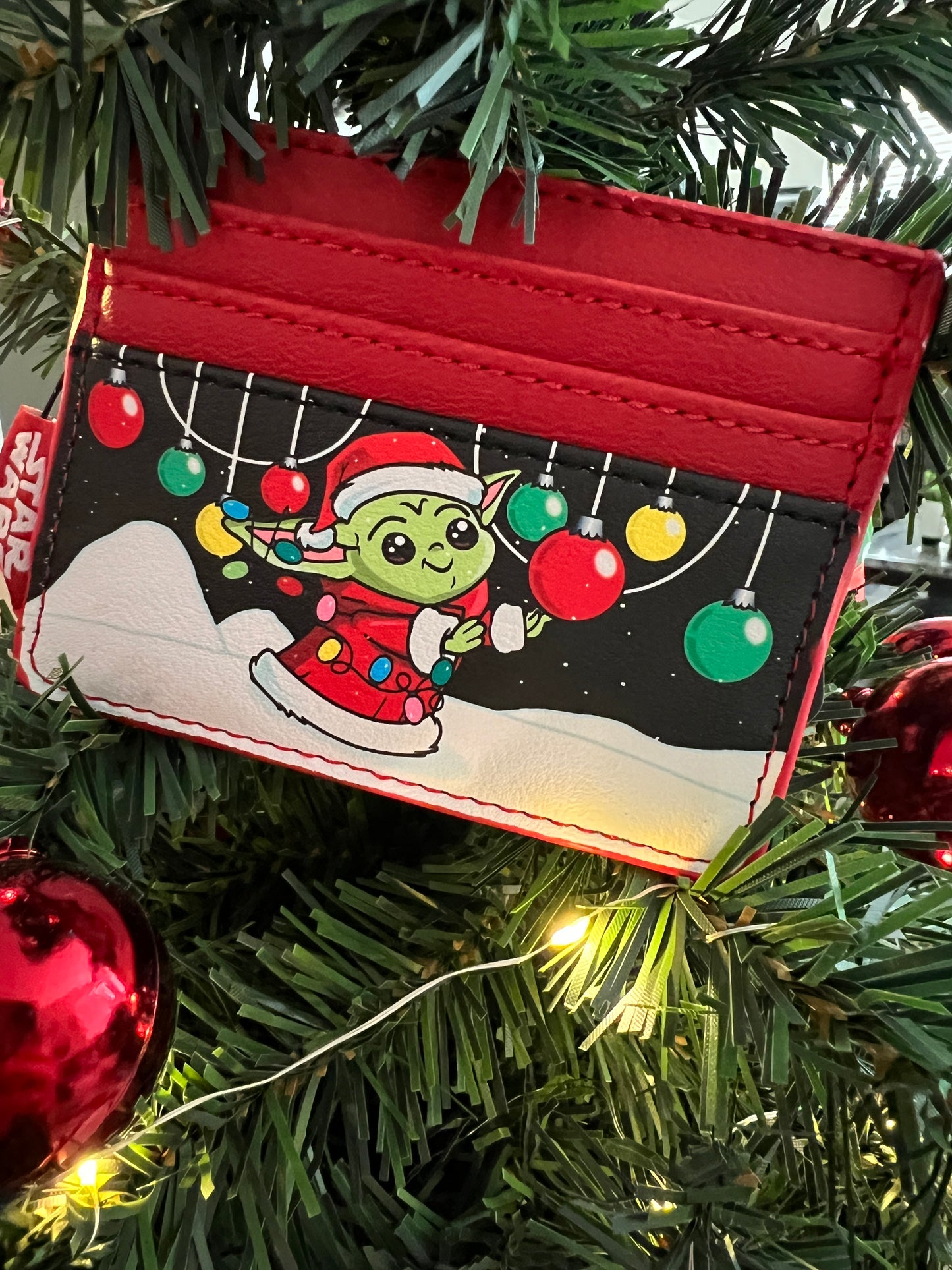 Grogu Christmas Loungefly Cardholder